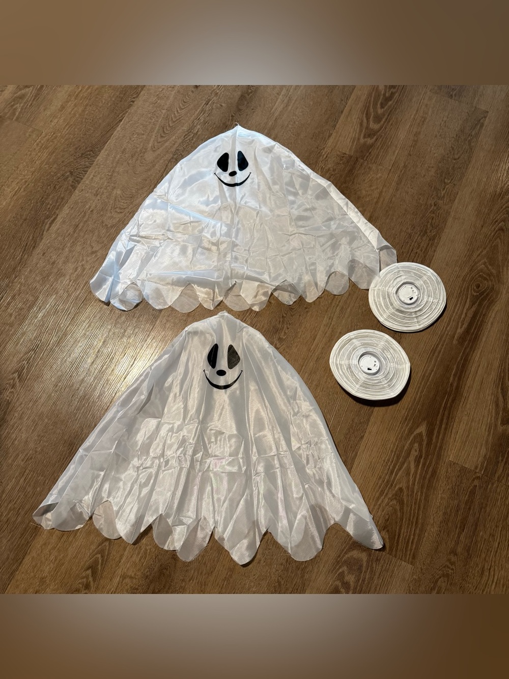 White Ghost Hanging Decorations Set - Holiday Indoor/Outdoor Decor